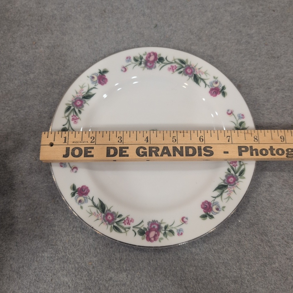 Sheffield Fine China Jubilee JE 81 Demitasse Cup and Saucer Set Floral Japan - Picture 4 of 9